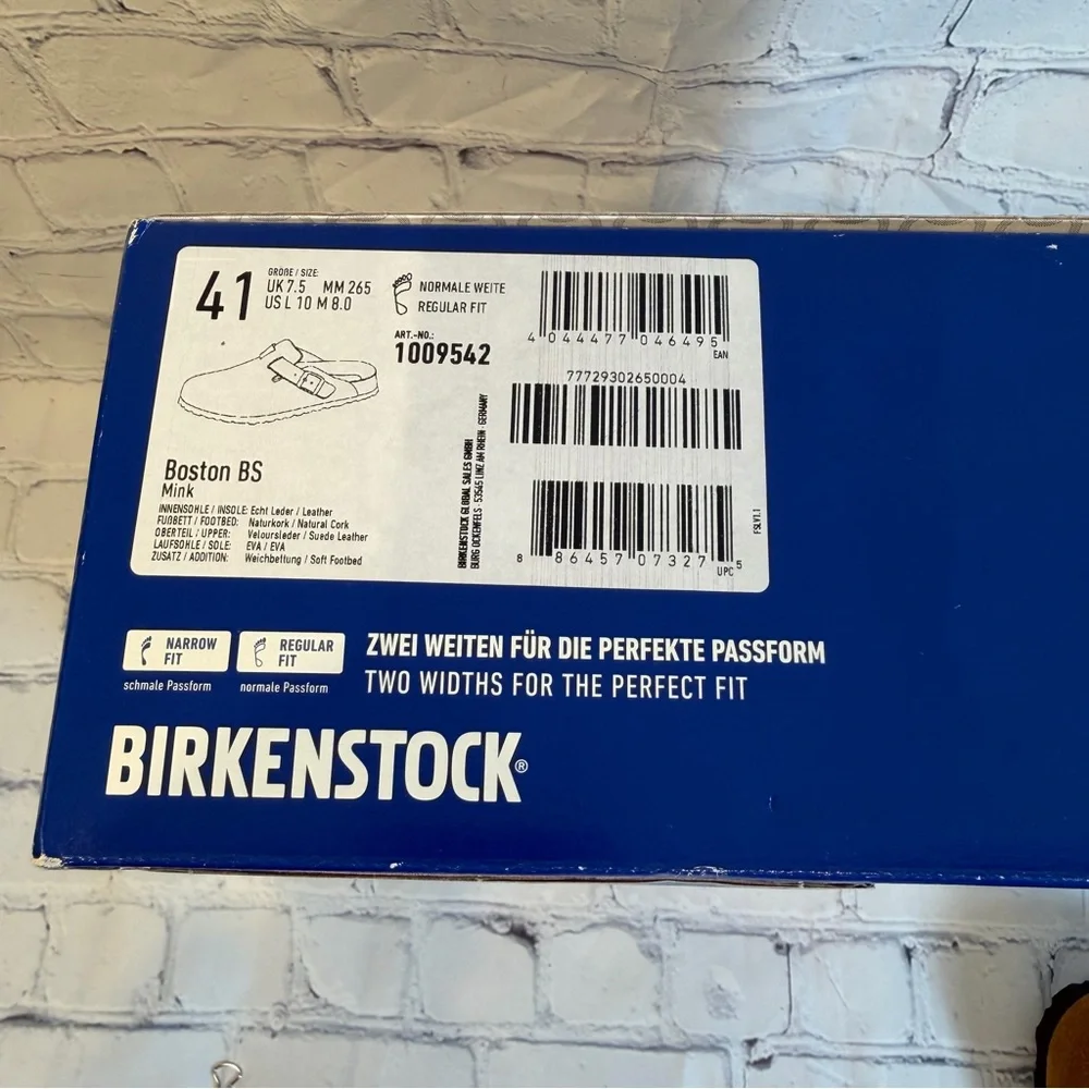 Birkenstock Tan Suede Slip-On Shoes - Picture 10 of 10